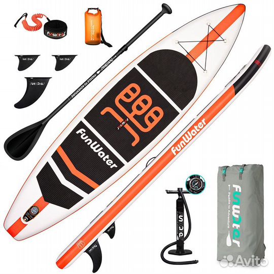 Sup board funwater orenge 335