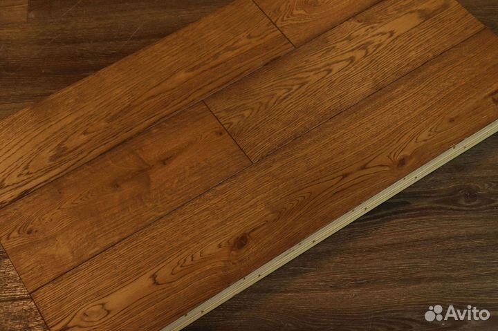 Инженерная доска американский орех замковая