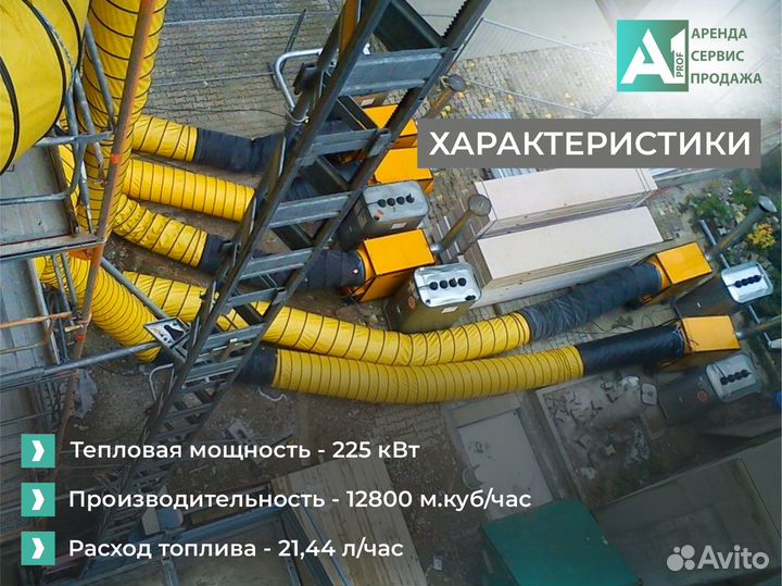 Аренда тепловых пушек. Доставка