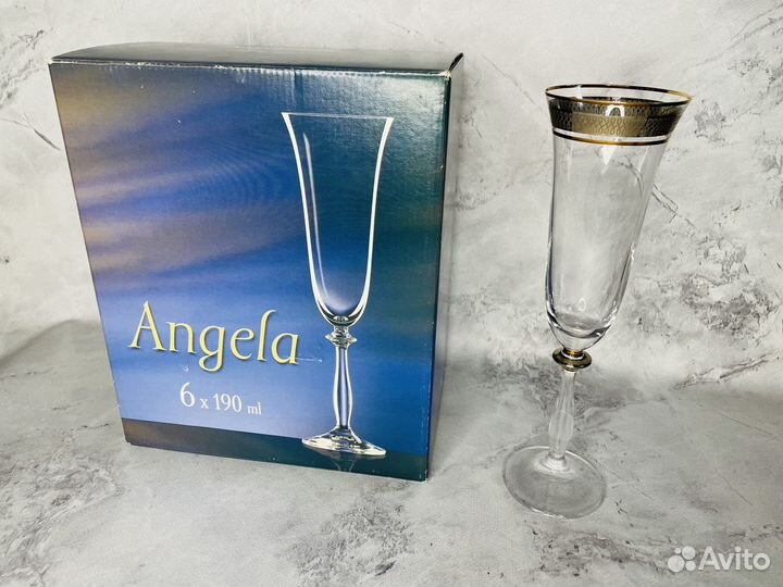 Бокалы для шампанского Bohemia 5 шт