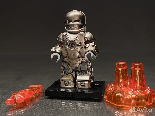 Минифигурка лего Железный человек “lego marvel”