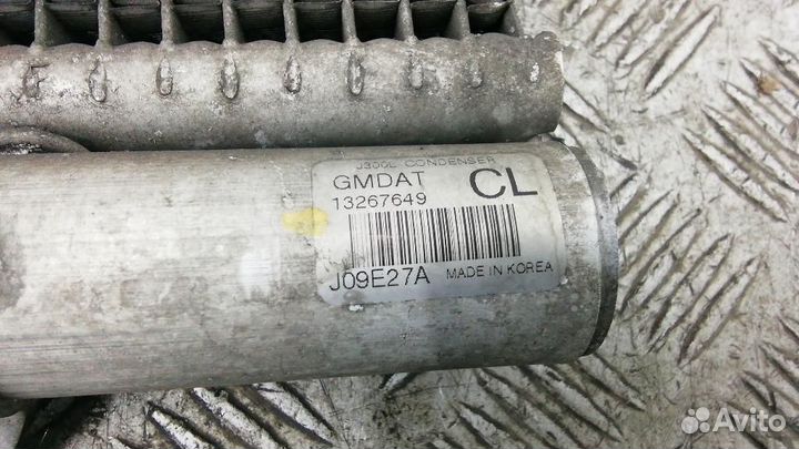 Радиатор кондиционера (конденсер) Chevrolet Cruze