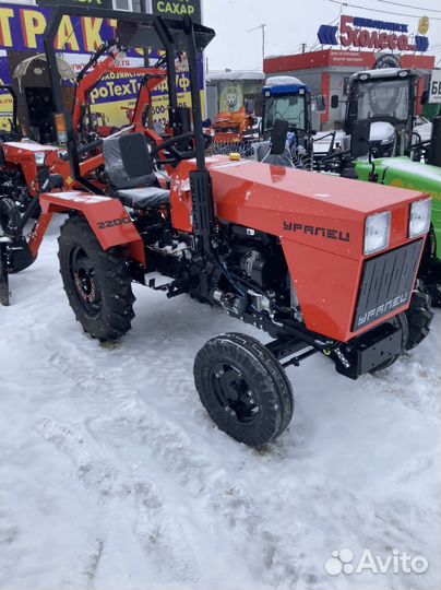Мини-трактор УРАЛЕЦ 2200Б, 2023