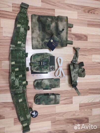 Рпс, Варбелт с лямками и подсумками, мох