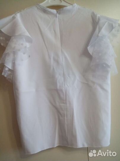 Нарядная блузка на рост 140 см