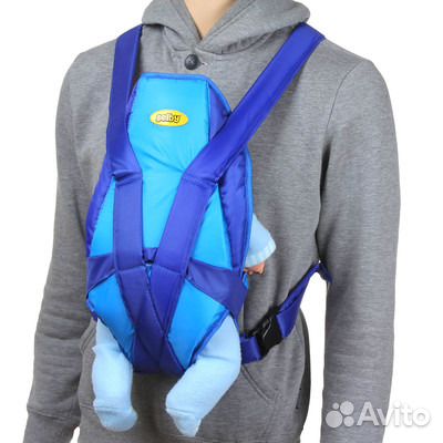 Рюкзак-кенгуру «Классик», цвет синий