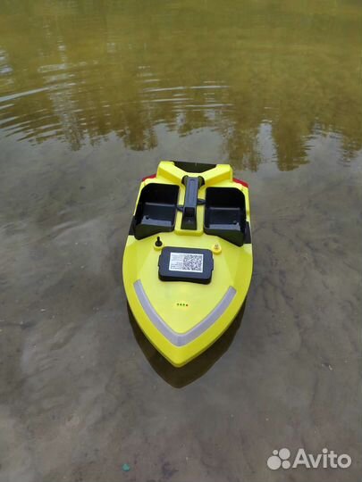 Прикормочный кораблик v020 yelow