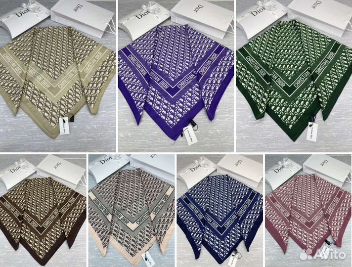 Платок шёлк Christian Dior