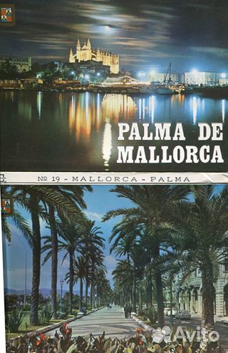 Открытки 10 видов Palma de Mallorca 1970