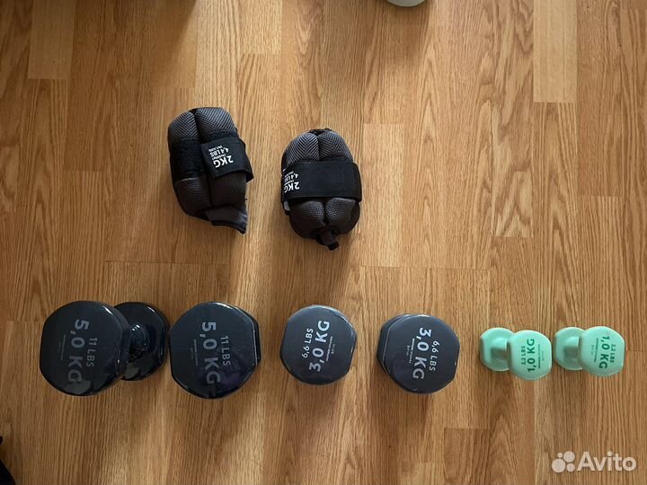 Гантели, утяжелители