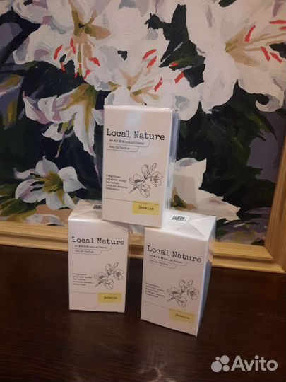 Парфюм Local nature Jasmine Avon Жасмин