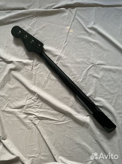 Гриф бас черный