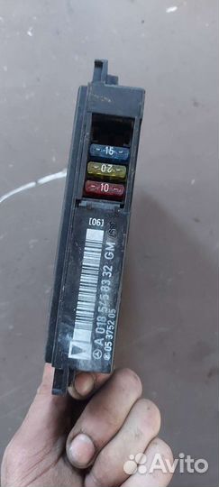 Блок комфорта на Mercedes W140