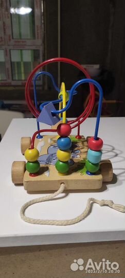 Игрушка развивающая лабиринт каталка