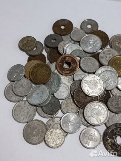 100 монет набор 1. Япония