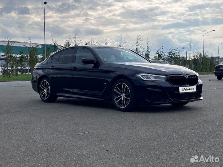 BMW 5 серия 2.0 AT, 2021, 55 000 км