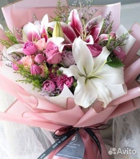 Лилии букет доставка