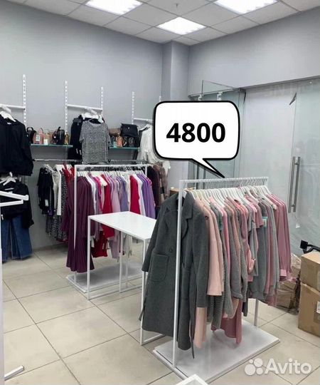 Торговое оборудование для магазина одежды