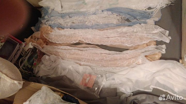 Тюль,шторы новые и б/у.См профиль,много чего есть