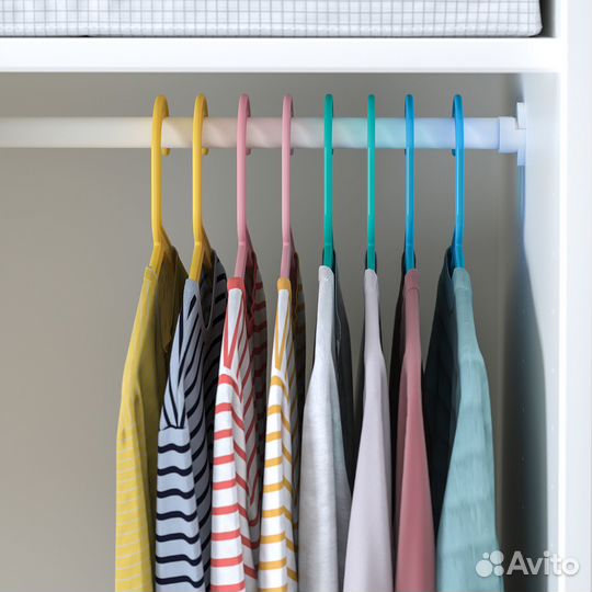 Плечики детские багис, разноцветные (новые)