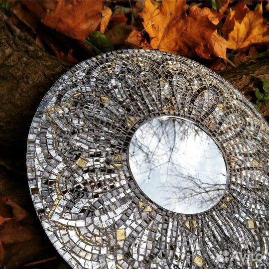 Зеркало с мозаикой «Деко» (на заказ)