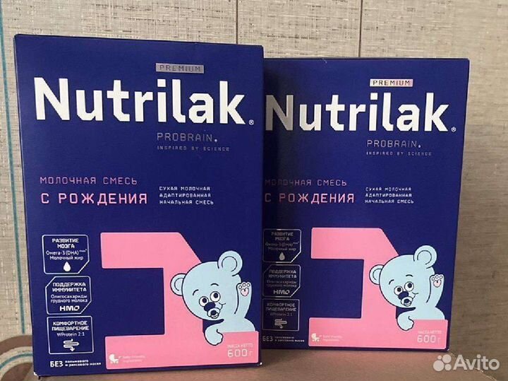 Детская смесь Нутрилак1 600г Nutrilak