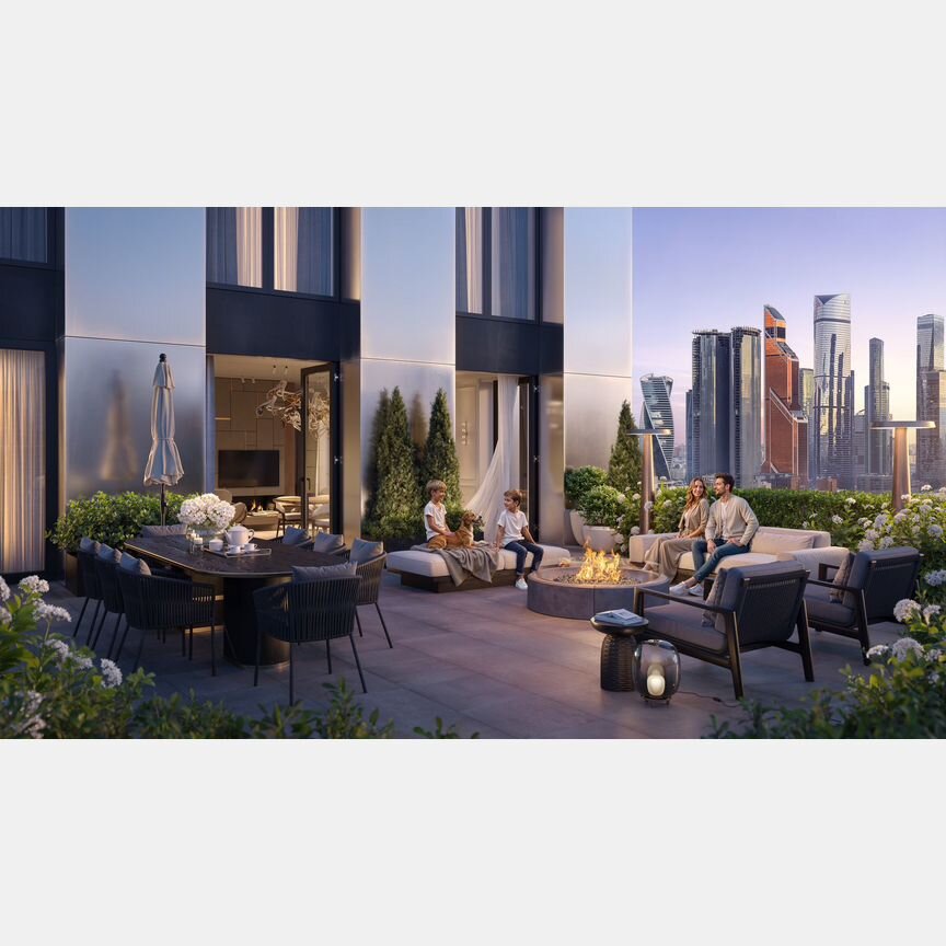 2-к. квартира, 108,2 м², 22/23 эт.