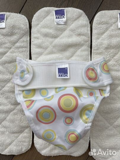 Bambino Mio многоразовый подгузник+ вкладыши