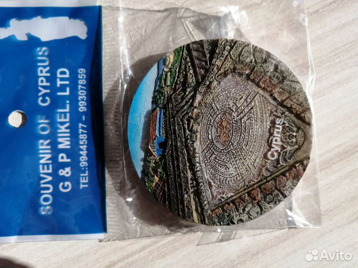 Магниты сувенирные с Кипра новые