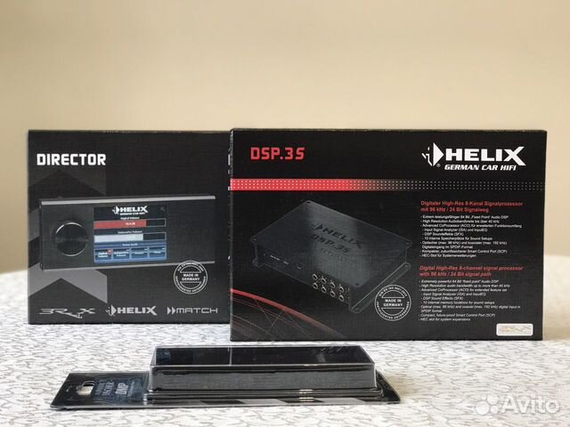 Автомобильный процессор звука Helix DSP 3S новый