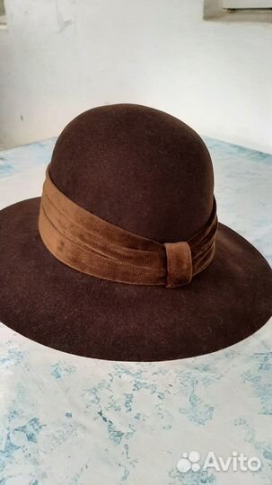 Шляпа фетровая женская