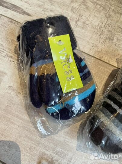 Варежки зимние детские