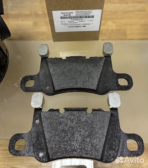 Pccb, Колодки тормозные задние, Porsche Cayenne E3