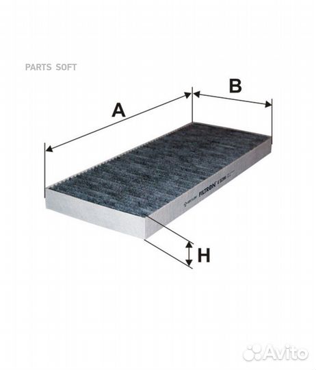Filtron K1128A Фильтр салона K1128A
