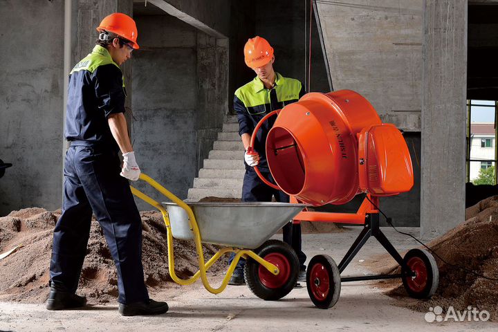 Аренда бадья для бетона / бетономешалка