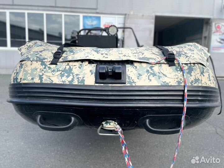 Лодка Solar 470 SJT RIB тестовая
