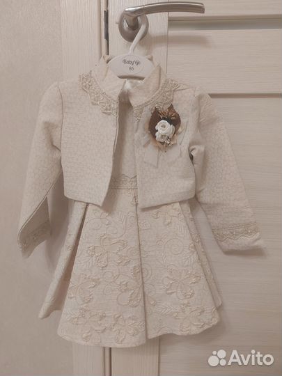 Платье для девочки 86