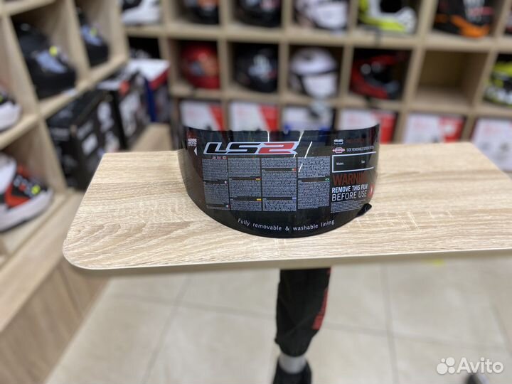 Визор LS2 FF384 затемненный