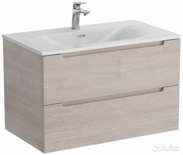 Тумба с раковиной BelBagno Etna 80-BB-8099-80 Rovere Grigio