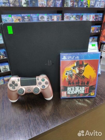 Sony PS4 slim 500gb+New RDR2