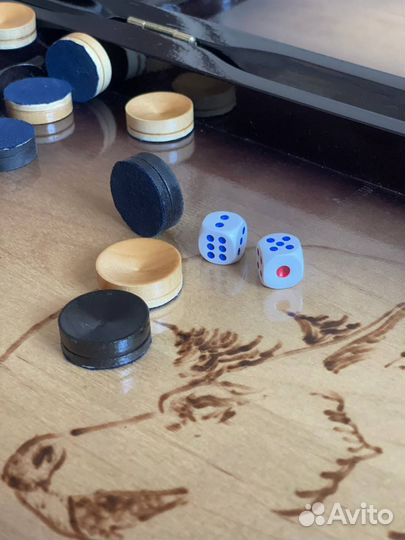 Нарды резные