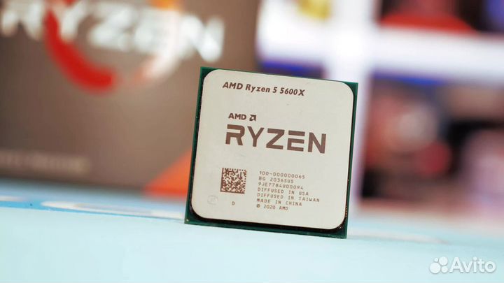 Процессор Ryzen 5 5600x / Мат.Плата b550