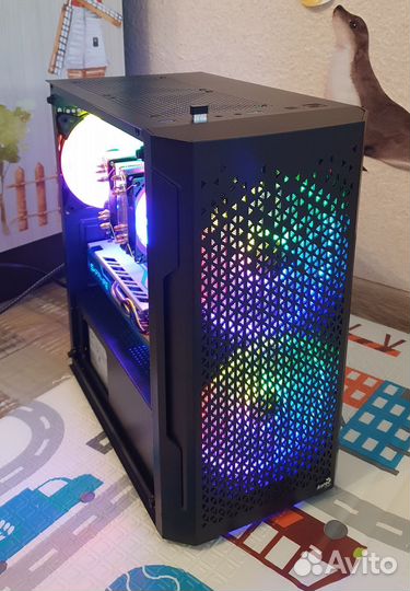 Игровой компьютер Xeon E5 2640 v3 + RX 590 8gb