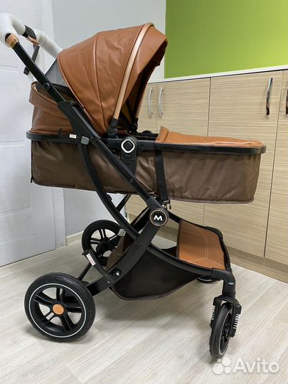 Коляска 3 в 1 Эко кожа (новая)