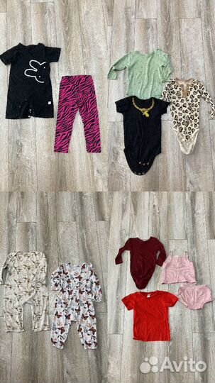 Пакет вещей для девочки 80 86