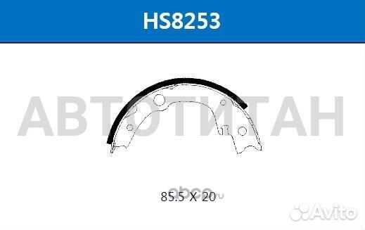 Колодки тормозные барабанные задние nissan: cube