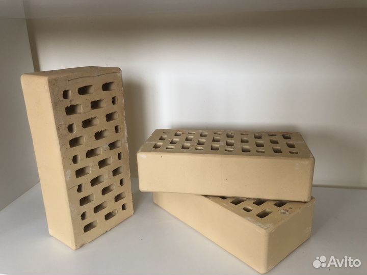 Кирпич облицовочный Сахара (слоновая кость) 1.0 нф