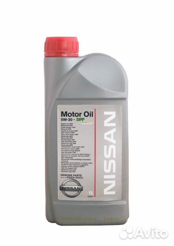 Моторное масло nissan Motor Oil SAE 5W/40, 1л
