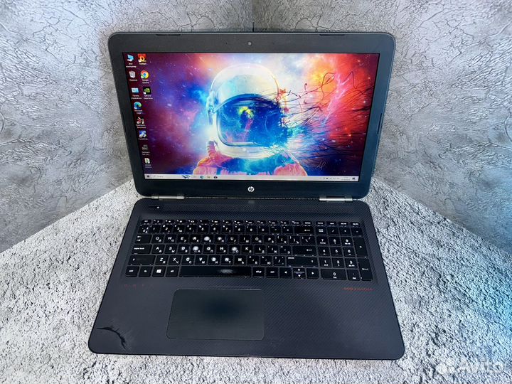 Игровой ноутбук HP на Core i7-7700HQ/GTX 1050