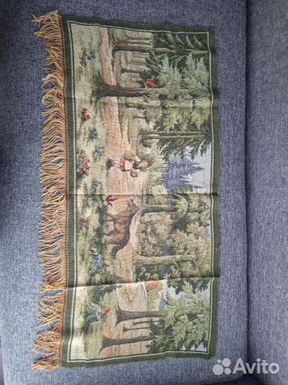 Коврик настенный гобелен СССР